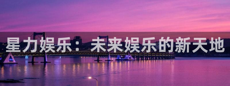 星空娱乐app：星力娱乐：未来娱乐的新天地